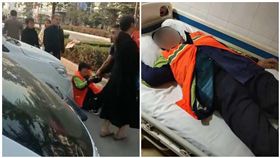 童在路邊拉屎遭規勸　爸媽「見笑轉生氣」狠打清潔婦
圖/翻攝自陸媒看看新聞