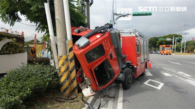 消防車頭彈開害命　「不明原因」造成