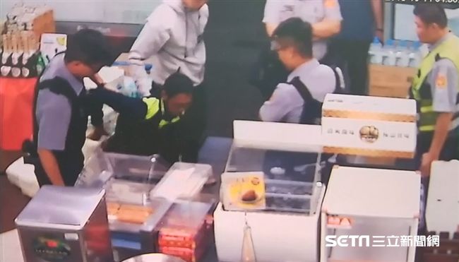 男1小時搶3超商　進警局竟嚇到挫屎