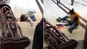 中國大陸,商場,男童,木雕,壓死（圖／翻攝自微博）