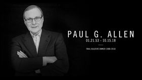 拓荒者球團向Paul Allen致哀（圖／取自拓荒者官方推特）