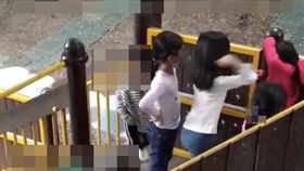 公園,霸凌,揮拳,小女生,
