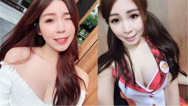 正妹直播主秀痣　網友只看到性感深溝