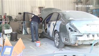 烤漆完驚見陌生包！車主調畫面驚見…