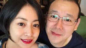 范筱梵與風流老公（右）婚姻出現狀況。（圖／翻攝自范筱梵臉書）