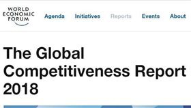 2018年全球競爭力報告（圖／翻攝自世界經濟論壇官網）