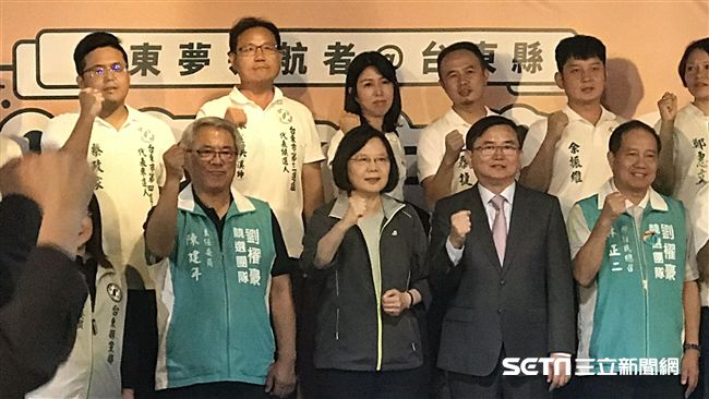 移師台東拉抬劉櫂豪　小英：毋疑決心