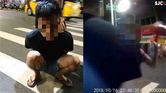 想吸毒裝時尚…男反遭女友一陣痛打