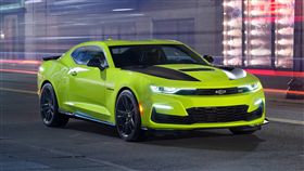 2019年式螢光黃Chevrolet Camaro。（圖／翻攝網站）
