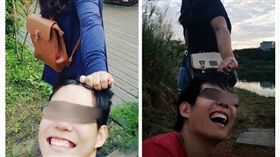 牽頭情侶照。（圖／翻攝自《Dcard》）