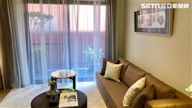 晶華MORI、客廳、預售。（圖／記者蔡佩蓉攝影）