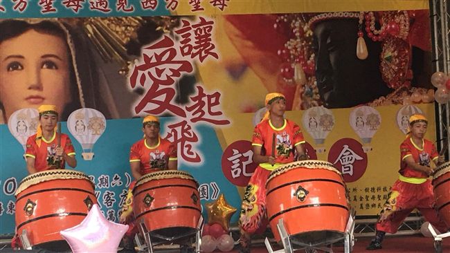 媽祖與瑪利亞共飛！　東西方宗教合作