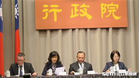 行政院會會後記者會。（圖／記者盧素梅攝影）