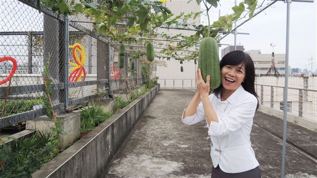 台中市城食森林農夫學院　造空中農園