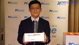 PChome網路家庭總經理蔡凱文 葉立斌攝