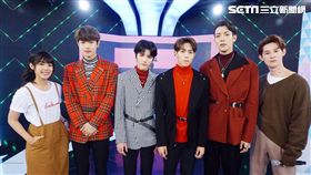 大陸男團ONER參與《完全娛樂》節目。（圖／記者王建棠攝影）