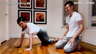 安心亞飯店教健身　嗨戳教練大肌肌