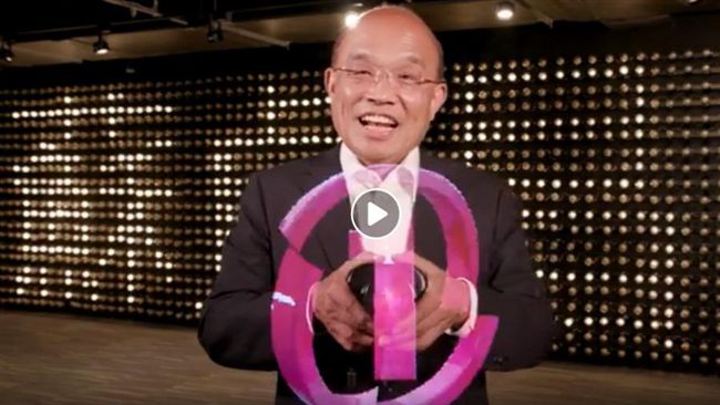 酷！蘇貞昌曬新玩具　電扇轉出衝衝衝