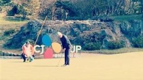 潘政琮表現恢復水準，第2輪交出69桿。（圖／翻攝自潘政琮臉書）