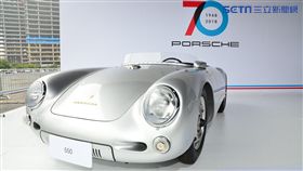 保時捷首輛賽車550 Spyder。（圖／鍾釗榛攝影）
