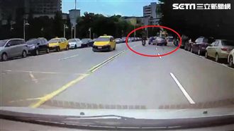 為探病母駕車鬼切　騎士挨撞噴飛昏迷