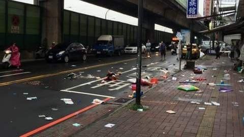 汐止下「雜物雨」竟是她從八樓丟東西