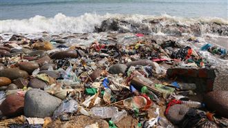 獨／把撿垃圾變遊戲　「總要有人做」