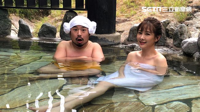 阿達攜女伴泡湯　一看竟不是Lulu