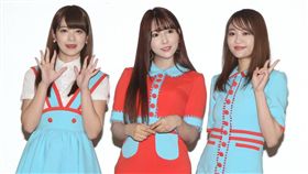 三上悠亞、櫻萌子、松田美子組成「Honey Popcorn」
圖／記者邱榮吉攝影