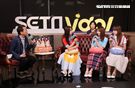 日本AV女優三上悠亞、松田美子、櫻萌子安安大明星。（記者邱榮吉/攝影）
