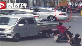 大陸,小偷,大媽,英勇　圖／翻攝自蘇州電視台