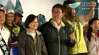 蔡英文五度站台姚文智：加強輔選力道