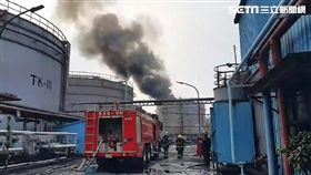 雄林園區北汕路一間石化廠傳出火警