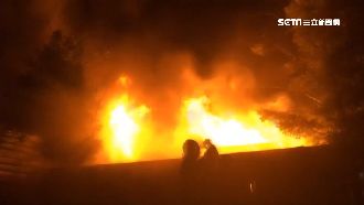 烤箱室燒破屋頂　民眾泡湯泡一半傻眼