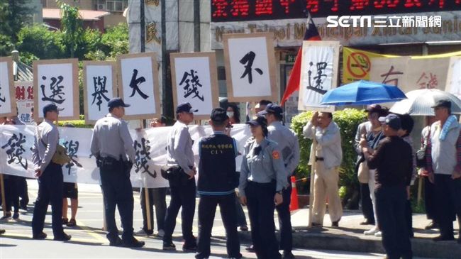 競選人遭討債集團鬧場　嗆：欠錢不還