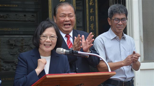 蔡英文：陳光復是克服東北季風的男人