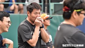 統一獅總教練黃甘霖。（圖／記者王怡翔攝影）