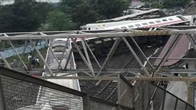 普悠瑪,翻車,出軌(圖/翻攝自宜蘭知識+)