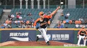 統一獅先發投手瑞安。（圖／記者王怡翔攝影）