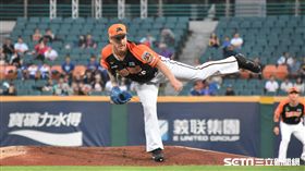 統一獅先發投手瑞安。（圖／記者王怡翔攝影）