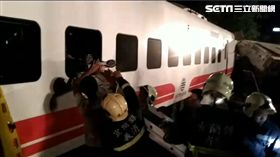 普悠瑪翻覆／翻攝畫面