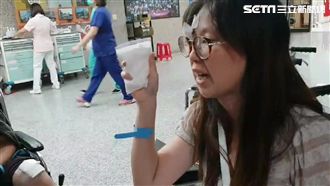 人噴飛！勇母緊抱女「最後一秒」才放