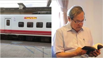 拍下普悠瑪最後車影　陳芳明無法成眠