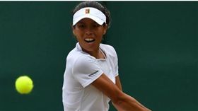 謝淑薇拿下全球最怪打法殊榮。（圖／翻攝約紐時報網站）