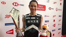 戴資穎在丹麥站封后後，本周轉戰法國。（圖／翻攝自戴資穎臉書）