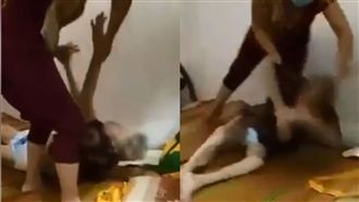 白髮嬤遭重摔拖行　外傭施暴畫面曝光