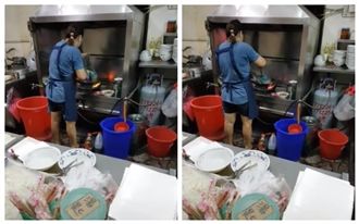 尼龍袋煮米粉…老闆娘認說謊哭求原諒