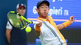 ▲曾俊欣在美網。（圖／四維體育推廣教育基金會提供）