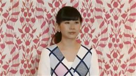福原愛今（23日）於日本時間三點（台灣時間下午兩點）出席日本桌球聯賽前記者會。 （圖／翻攝自FNN）