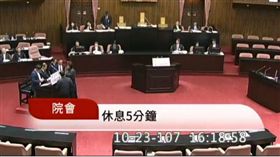 國民黨立委吳志揚不滿促轉會代理主席楊翠列席（圖／截取直播系統）